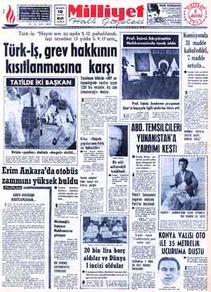  'AnREs Nurunsmanıye Cadde: BUGÜN z a No: 65 İSTANBUL 10 * | TELGRAF: “MÜLLİYET, - İstanbul SAYFA POSTA KUTUSU: 492, İstanbul