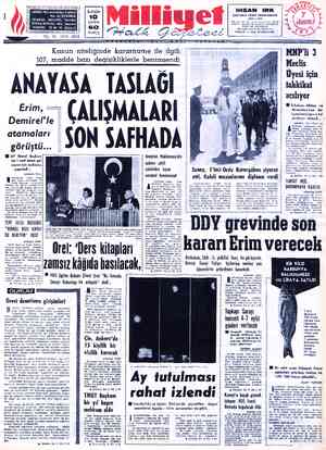  ADRES: Nuruosmaniye Caddesi No: 65 İSTANBUL ; TELGRAF: ” MİLLİYET, *İstanbul POSTA KUTUSU: 492, İstanbul TELEFON: 22-44 10