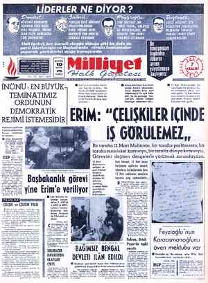  | ADRES: Nuruosmaniye Caddesi | No: 65 İSTANBUL TELGRAF: - MİLLİYET, * İstanbul , İstanbul « konuşmaları hugünden itiharen
