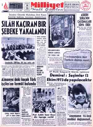  * BUGÜN î ü No: 65 İSTANBUL 10 “TELGRAF: . MİLLİYET, İ: MİLLİYET, İstanbul SAYFA POSTA KUTUSU: 492, İstanbul P -TELEFON: 22