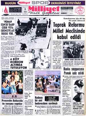  ; BUGUN TÜRKİYEDE SOSYAL ADRES : Nuruosmaniye Caddı : * No:65 İSTANBUL | AM GUVENLIK ÇIKMAZI TELGRAF: MİLLİYET, — İstanbul #