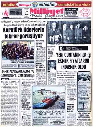  ADRES : Nuruosmaniye Caddesi - İ Bi T Aisibi No:65 İSTANBUL 12 * TELGRAF: MİLLİYET. — İstanbul * POSTA KUTUSU:492  İstanbul