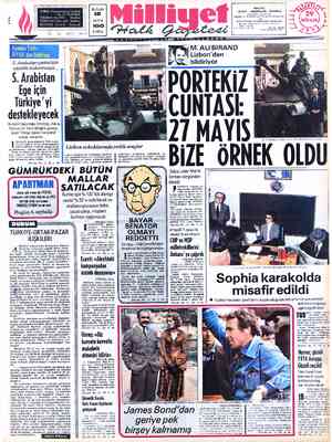  MALİYE | ANLARI DERNEĞİ BUGÜUN No: 65 İSTANBUL 12 ADRES : Nuruosmaniye Caddesi * TELGRAF: MİLLİYET. — İstanbul LAR VERGİSİ