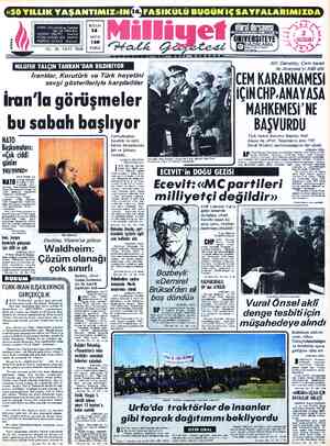  «50 YILLIK YAŞANTIMIZ»IN (? FASİKÜLÜ BUGÜN ' İÇ SAYFALARIMIZDA e | —) ÖZEL Nn ADRES : N, Caddı nı POSTA KUTUSU 492 İstanbul