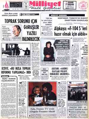  Türk-Rum ortak bildirisi yayımlandı ADRES : Nuruosmaniye Caddesi No: 65 İSTANBUL TELGRAF: MİLLİYET. POSTA KUTUSU :492...