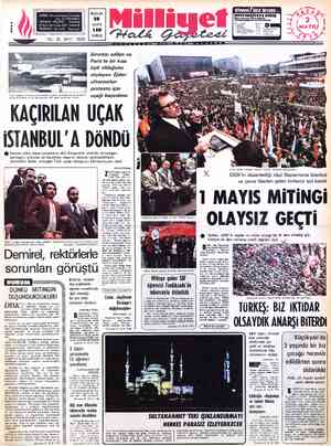 Milliyet sayfa 1