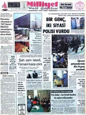  ADRES : Nuruosmaniye Caddesi BUSAN No:65 İSTANBUL 12 TELGRAF: MİLLİYET, — İstanbul POSTA KUTUSU:492 - İstanbul SAYFA TELEFON: