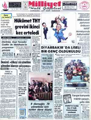  ADRES : Nuruösmaniye Caddesi BUGÜN No: 65 İSTANBUL 12 | TELGRAF. MİLLİYET. — İstanbul ğ POSTA KUTUSU:492  İstanbul SAYFA ' ||