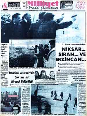  ADRES : Nuruosmaniye Caddesi BUGÜN No:65 İSTANBUL 16 TELGRAF: MİLLİYET. — İstanbul POSTA KUTUSU:492 İstanbul SAYFA TELEFON: