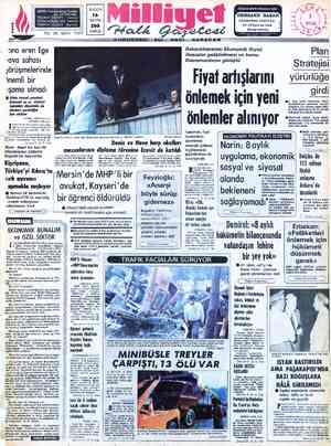 Milliyet sayfa 1