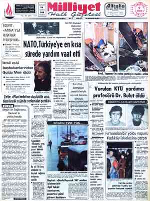  POSTA KUTUSU :4! Yi 29, ADRES : Nuruosmaniye Caddesi No: 8. TELGRAF: MİLLİYET, TELEFON: 224410 (Santral) 5 İSTANBUL İstanbul