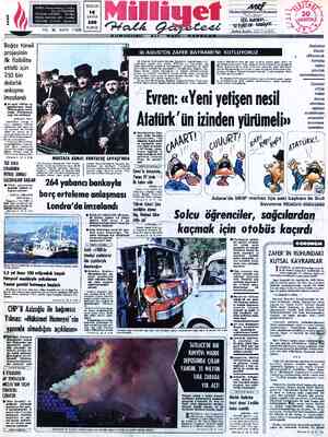  ADRES : Nuruosmaniye Caddesi No:65 İSTANBUL TELGRAF: MİLLİYET, — İstanbul POSTA KUTUSU.492 İstanbul TELEFON: 224410 (Santral)