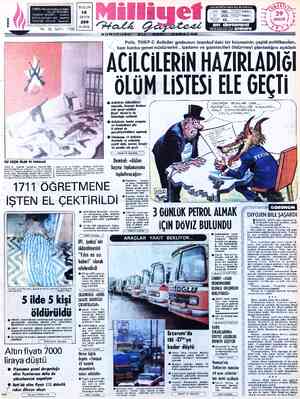  ADRES : Nuruosmaniye Caddesi No: 65 İSTANBUL TELGRAF: MİLLİYET. — İstanbul POSTA KUTUSU:492 İstanbul TELEFON: 224410 -...
