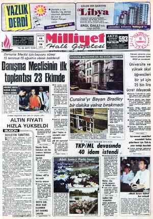 © Denizle iç içe .© :t’ >ıj İstanbu!'da denize l a eei -— -! ulaşmak dünyanın Yağllm : en zor işi b zığllm w 5 Libya'da her