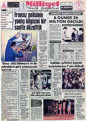  ADRES : Nuruosmaniye Caddesi No: 65 İSTANBUL TELGRAF : MİLLİYET, İstanbul İstanbul (10 hat) POSTA KUTUSU 492 TELEFON: 224410