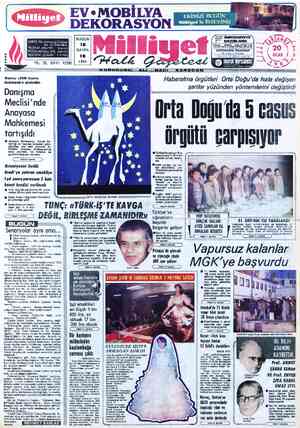  Ev e MOBTLYA EKİMİZİ BUGÜN DE KOR ASYO Milliyet'le İSTEYİNİZ ÜSS veÜYSyeHAZIRLIK ADRES : Nüruosmaniye Caddesi No : 65...
