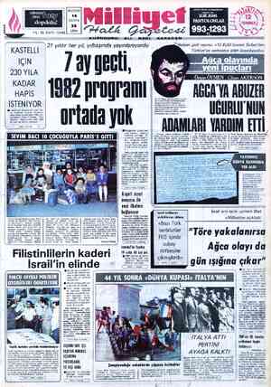  YÜZBİNLERİN DERGİSİ PH_EW dopdolu! YIL: 33, SAYI: 12465 KASTELLİ İÇİN 230 YILA KADAR HAPİS İSTENİYOR © Hakkında...