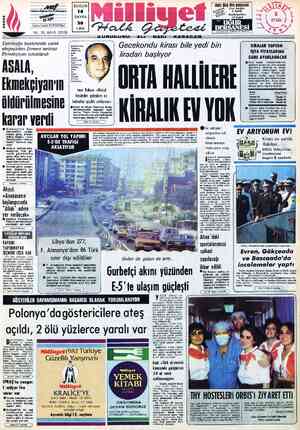  ni AA — İİ îî% e Beşikuş. Btanbul 607200(7ha) : 33, SAYI: 12515 Esenboğa baskınında yaralı elegeçirilen Ermeni terörist...