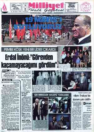  BUGÜN İNMEEi Müral derSaNeSİ TETMEN 1983 üys . SAYFA *ö w p gzırlama 10.Fasiköl İZMİR ÇEVRESİ ! YIL: 34, SAYI: 12773 YARDIMCI