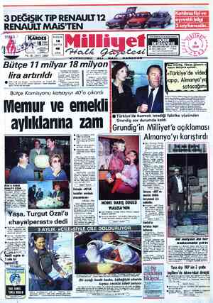  3 DEĞİiSİK TiP RENAULT 12 RENAULT MAiS'TEN hDEŞ BUGÜN ıg Sayı 14 .Çıktı SAYFA Etiket URA © LİSESONSINIFLAR 15 Ekim B...