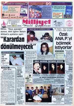  araştırmasının en ılgmç HL bölümünü salı günü açıklıyoruz a HP Mİ? *J MDP Mİ? MERKEZ VE YURT İÇİ BÜROLARI İSTANBUL:...