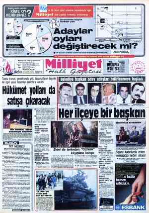  VERİRDINIZ Oranlarda büyük farklar yok Adaylar B (6 Kasım) (21 Ocak) 1 (28 Ocak) 2 (4 Suuıı) 3 değiştirecek mi? li l © HP...