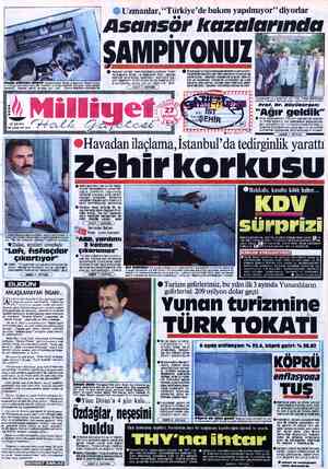  o” Uzmanlar, “Türkiye'de bakım yapılmıyor”' diyorlar Asansör kazalarınelaı ŞAMPIYONUZ © Asansör uzmanı MehmetRıza Çukurova,