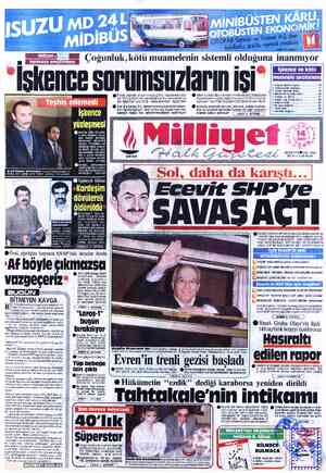  | 1 AŞ.'den R Sanayi ve Ticaret A.Ş. den | OTOî(înforlu, güçlü, verimli midibüs | (Kupön alt köşede) —— V— Çoğünluk,kotü...