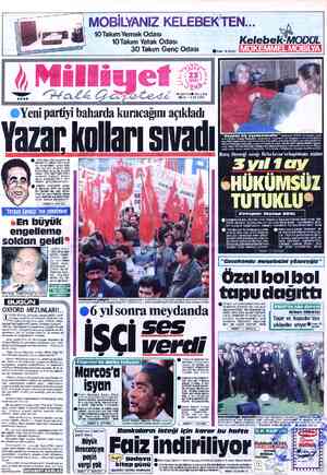 Milliyet sayfa 1