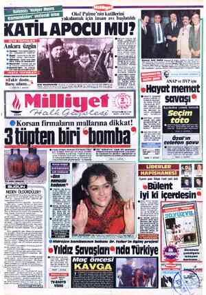 Milliyet sayfa 1
