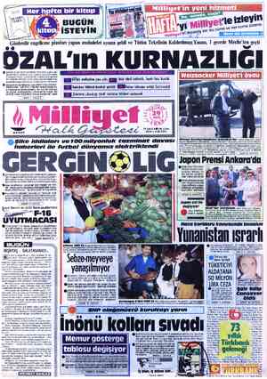  & Guıılerdır engelleme planları yapan muhalefet oyuna geldı ve Tütün Tekelinin Kaldırılması Yası ÖZAL'ın KURN B vecis'te...