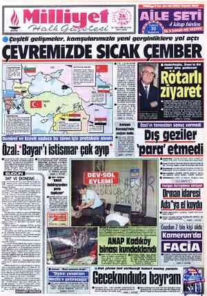  16 SAYFA© 100 LİRA (KDV dahil) Ha BN AİLE SETİ 4 kitap birden © Çeşitli gelişmeler, komşularımızla yeni gerginliklere yol...