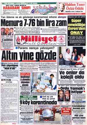  . TÜRK MİZAHININ 2 USTASI Müllüwyet 'TE BİR ARADA RIFAT ILGAZ, TURHAN SELÇUK Ve © HABABAM SINIFI'nın doruktaki öy- küleri ©