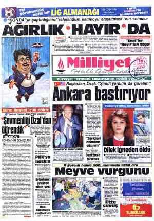 Milliyet sayfa 1