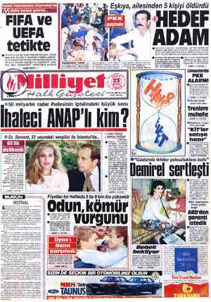 Milliyet sayfa 1