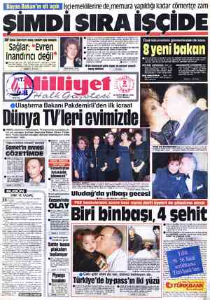  Bavan Bakan'ın eli açık Iîç SHP Genel Sekreteri maaş zamları için konuştu: Sağlar: *Evren inandırıcı değil Okatsayı artışının