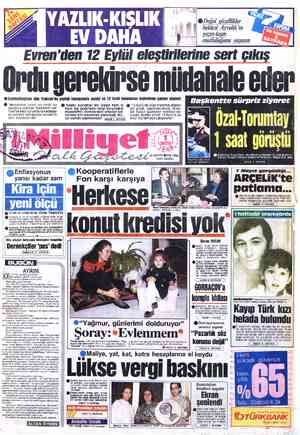  © Doğal güzellikler beldesi Ayvalık'ta EVDAHA ll mutluluğunu yaşayın Evren'den 12 Eylül eleştirilerine sert çıkış Ordu...