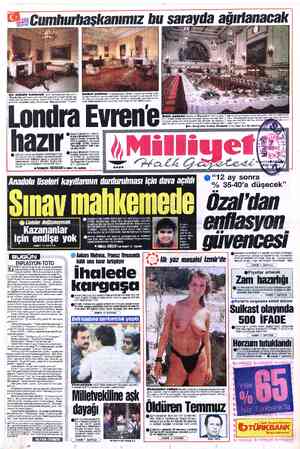  a ._.34 Bu odada kalacak Tearihi Buckingham Sarayı'nın “Belçika Dairesi” diye anılan bölümü genellikle konuk devlet baş-...