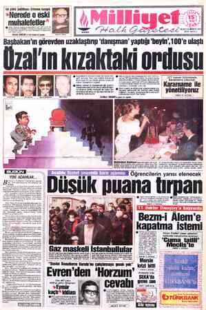 Milliyet sayfa 1