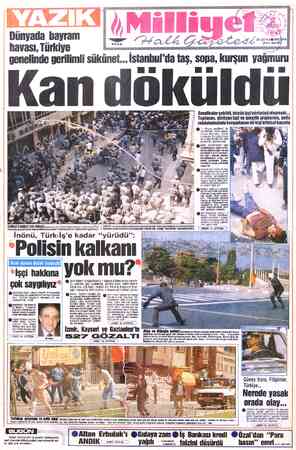  (KDV DAHİL) .. y Dünyada bayram - n saraSa| / , 20 SAYFA© 500! ür;RA havası, Türkiye genelinde gerilimli sükünet......