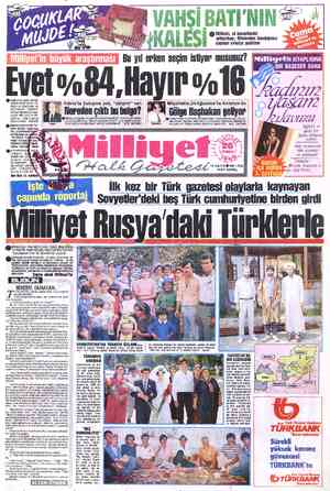  VAHŞİ BATI'NIN 2, * Bu VIİ erken seçim istiyor musunuz? Evet »84,Hayır » 16 © Hakın siyasal tartış- ÇÜ BİR BAŞESER DAHA ’! y