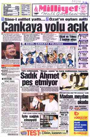  1 ellkbaş:....l? OŞş:. -9 Geçersiz:......2 .TUR nasıldı?| Katılım: 285 Özal: Çelikbaş:18 Boş: Geçersiz:.3 24T « 17 D.. e...