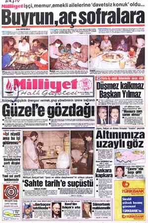  APRKŞ'V işçi, memur,emekli ailelerine 'davetsiz konuk” oldu Buyrun,aç sofralara Emin DEMİRCİOĞLU...
