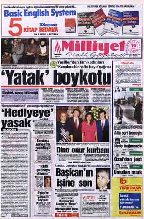  İLK 2 KUPON 3. SAYFADA Kendikendinize kolayca İngilizce öğrenebileceğiniz temel birsistem geliştirildi Basic English System
