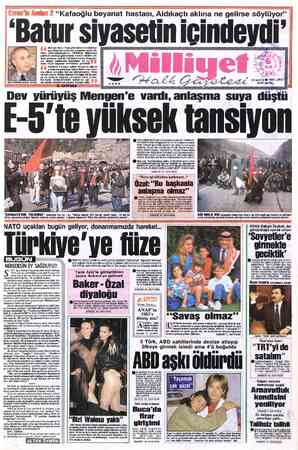 Milliyet sayfa 1
