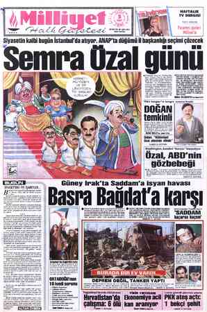 Milliyet sayfa 1