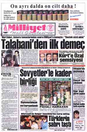 Kitaplığınızda büyük bir yer açın! Milliyet'in dev bilgi hazinesi 20 cilde ulaşıyor. On ayrı dalda on cilt daha! Yine...