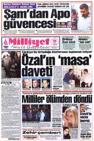  SA EİRİCE Esad, polisine emir verdi: Türkiye'nin MIİLLİYET'E AÇIKLADI guvencesı ©ĞETERik Yekkililerine verdii bir direktifle,