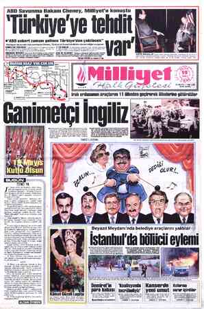  ©'ABD askeri zamanı gelince Türkiye'den çekilecek KT e Pentagon'da sorularımızı yanıtlayan Cheney, Türkiye'yg...