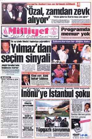  I milletvekili ve bürokrat 1 seçimlerle ilgili y: zal, meseleleri hukul “Böyle giderse Özal'ın haşı çok ağrır” © “Özal...